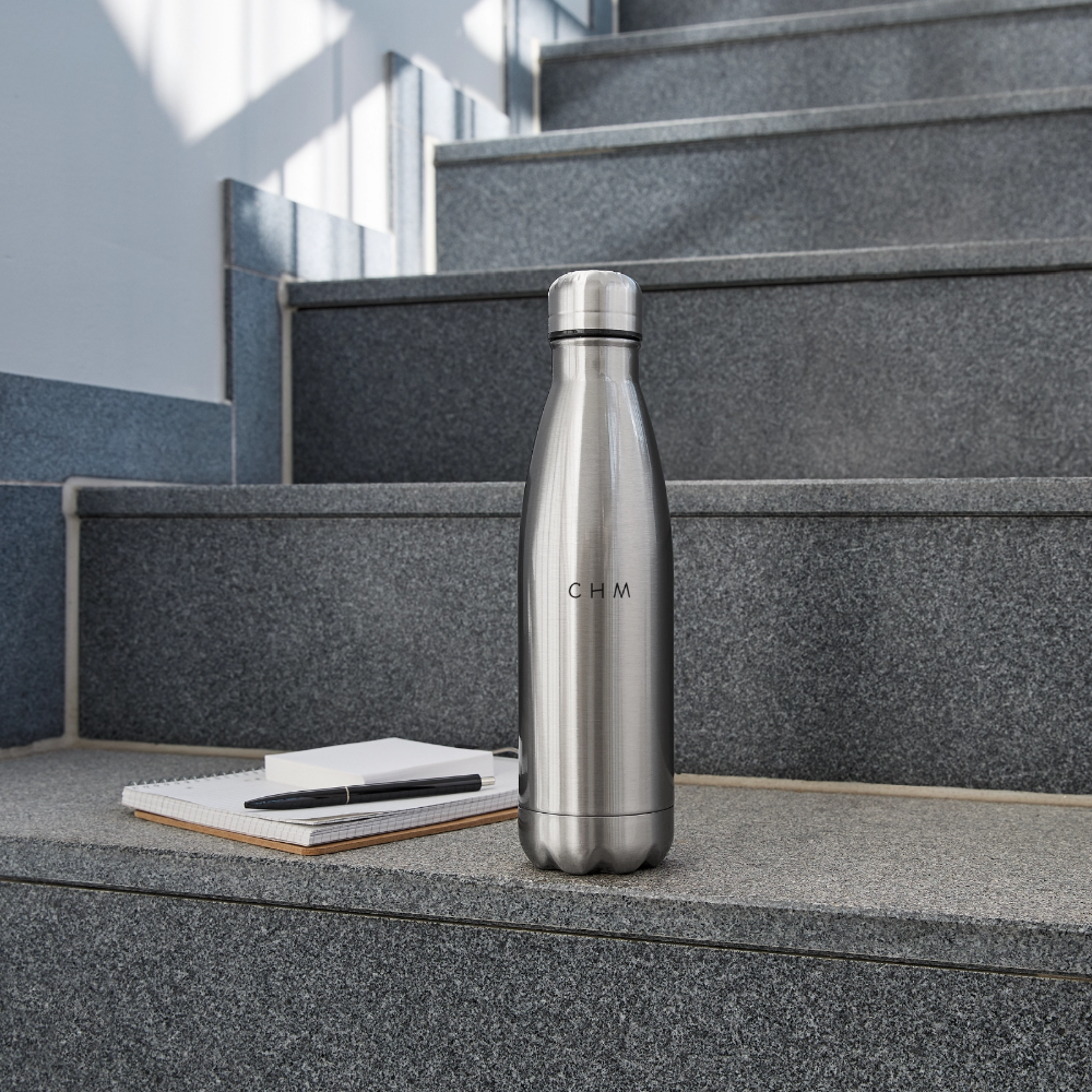 Bouteille isotherme - argent clair