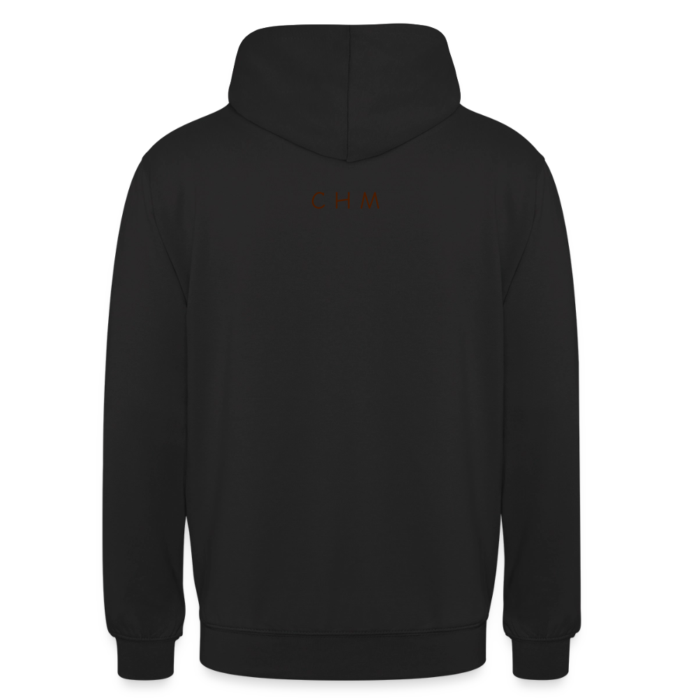 Sweat-shirt à capuche unisexe - noir