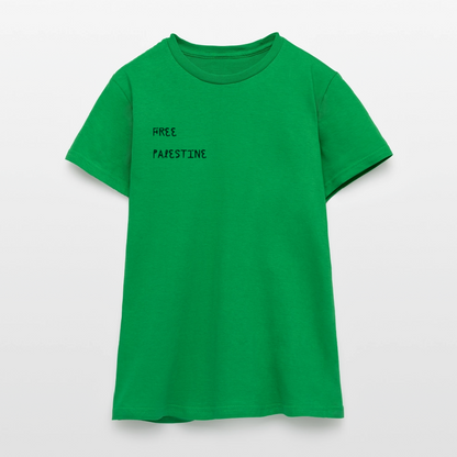 T-shirt Femme - PALESTINE - vert