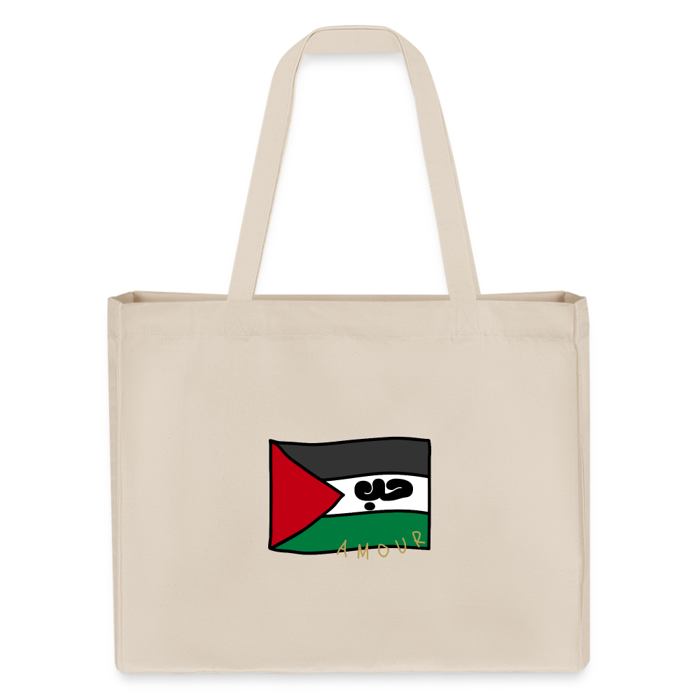 Cabas recyclé - blanc naturel