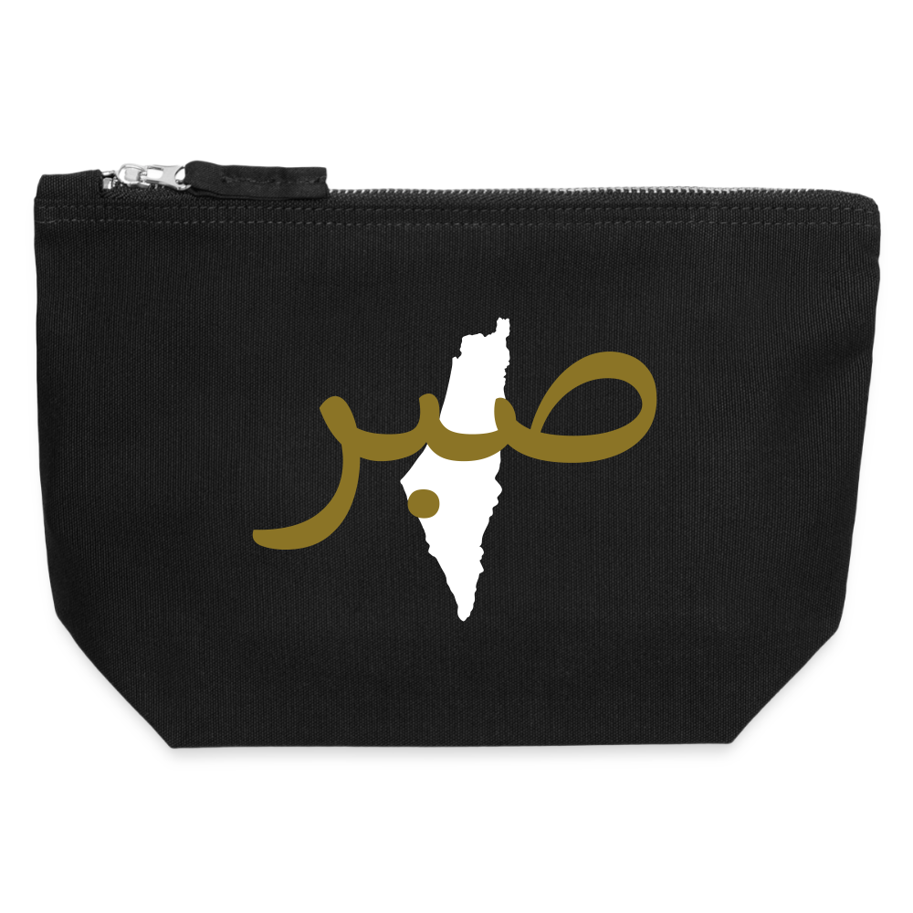 Pochette en toile taille S - noir