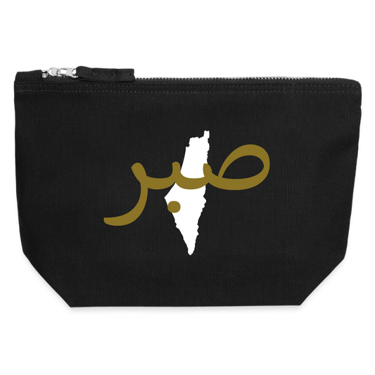 Pochette en toile taille S - noir