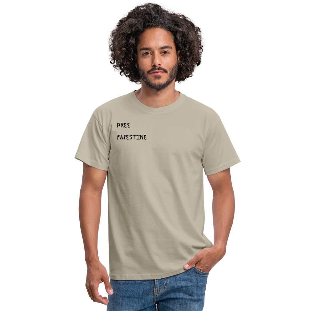 T-shirt Homme - PALESTINE - beige sable