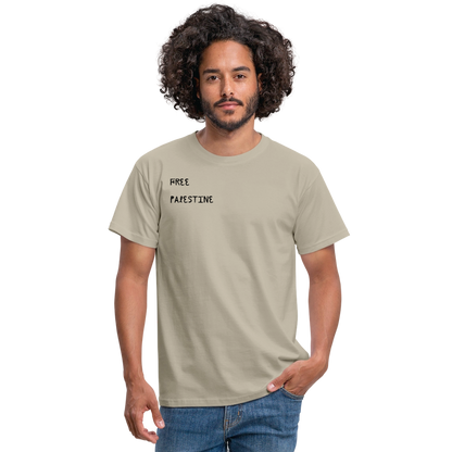 T-shirt Homme - PALESTINE - beige sable