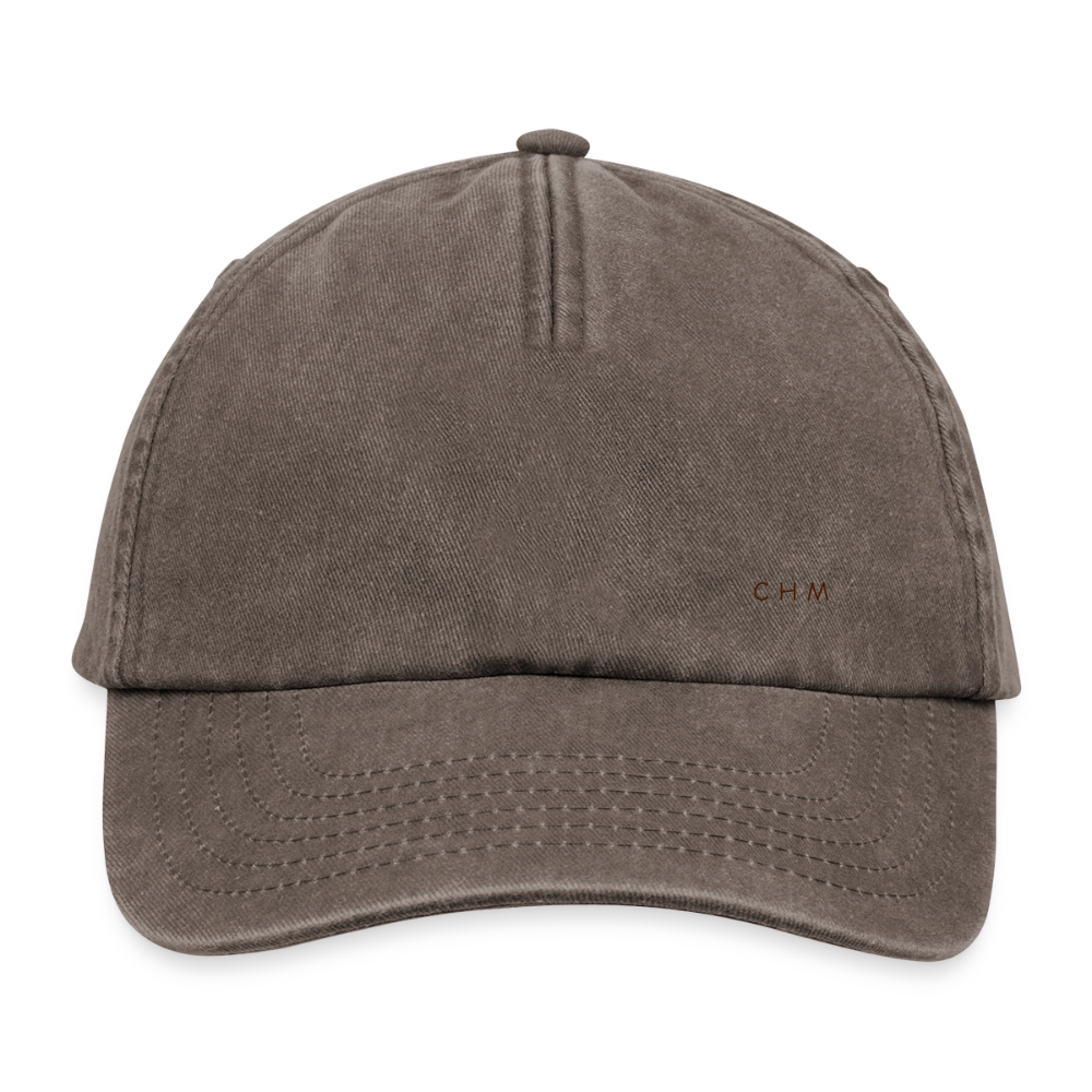 Casquette vintage décontractée - marron vintage