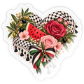 Sticker taille S (10 x 10 cm) - brillant transparent
