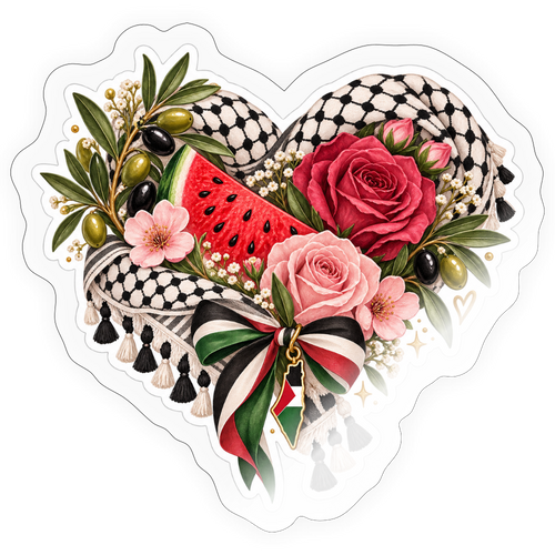 Sticker taille S (10 x 10 cm) - brillant transparent