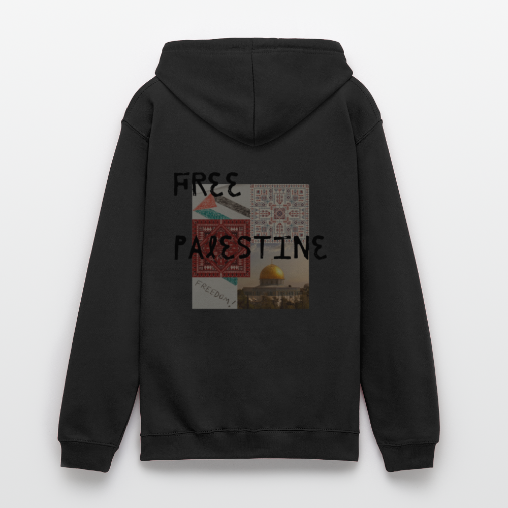 Sweat-shirt à capuche unisexe - noir