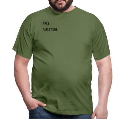 T-shirt Homme - PALESTINE - vert militaire