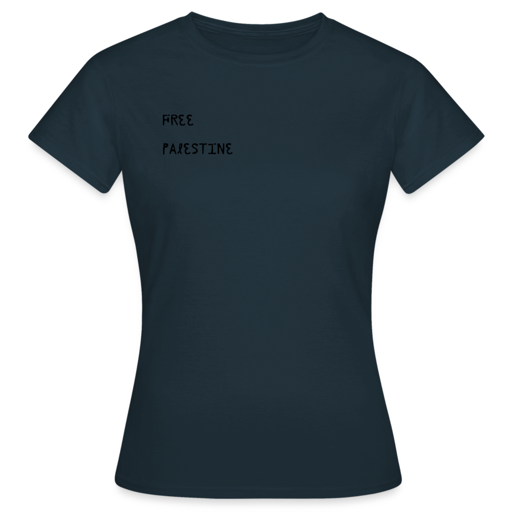 T-shirt Femme - PALESTINE - marine