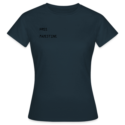 T-shirt Femme - PALESTINE - marine