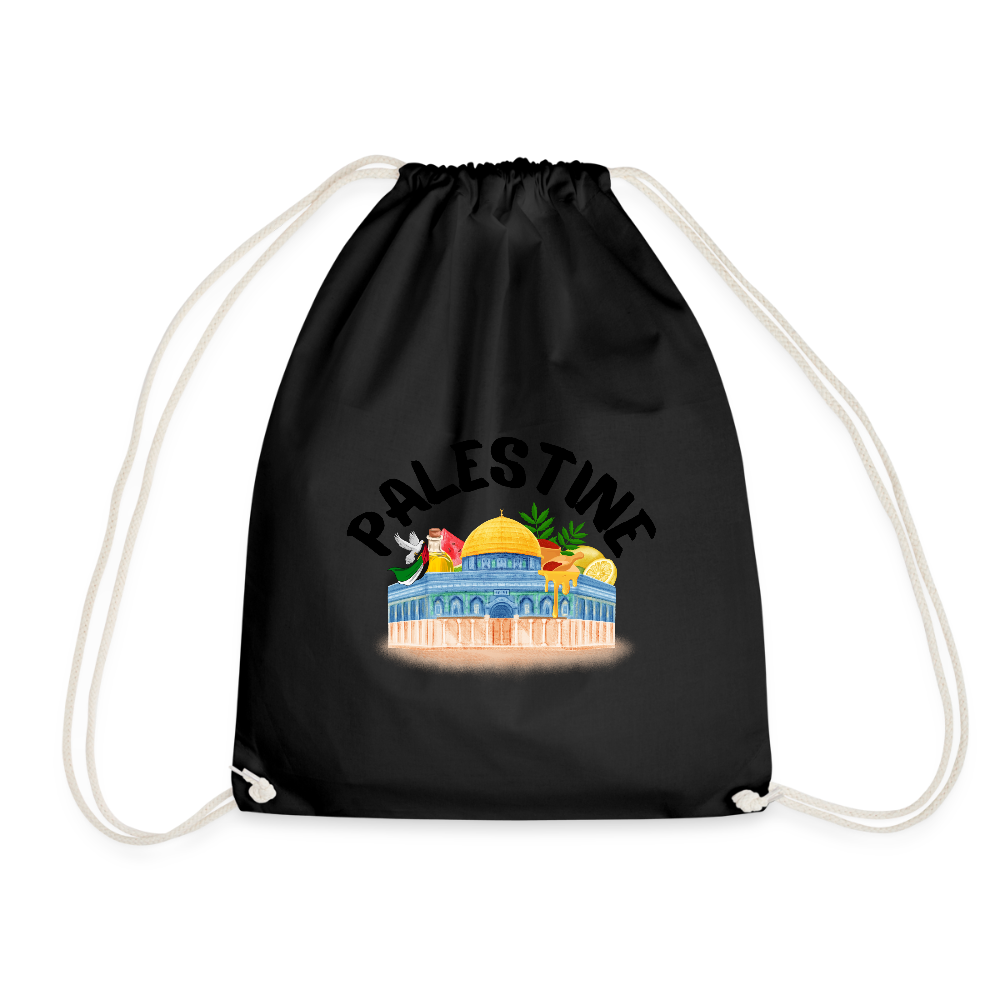 Sac de sport léger - PAESTINE - noir