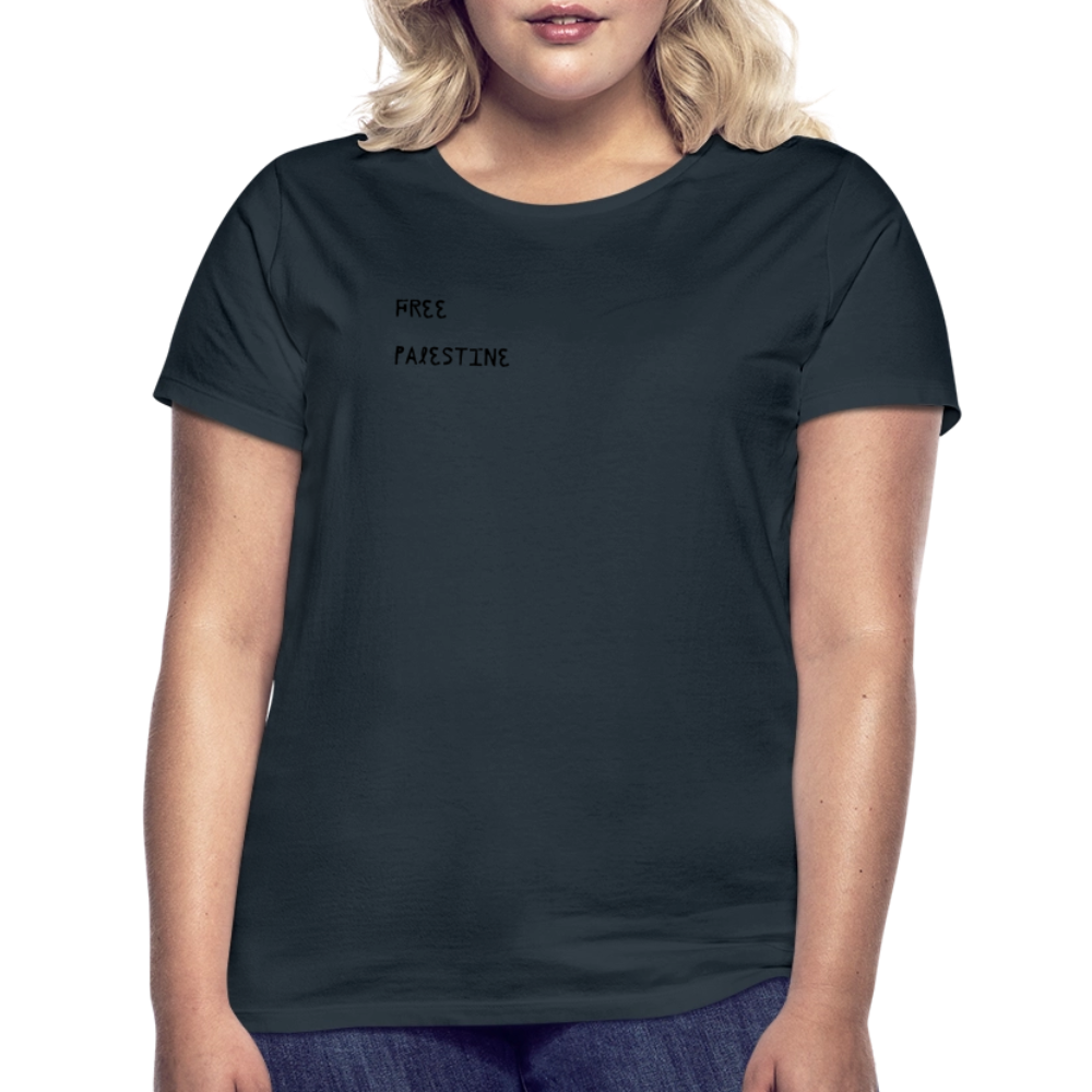 T-shirt Femme - PALESTINE - marine