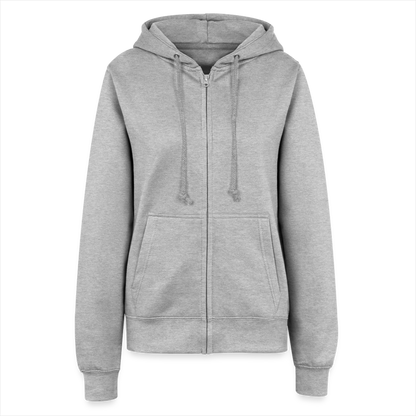 Veste à capuche Femme - gris chiné