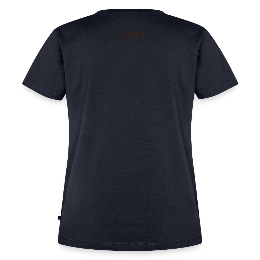 T-shirt Premium Femme - bleu marine