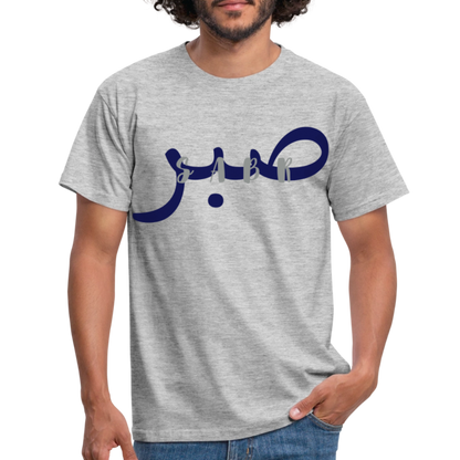 T-shirt Homme - SABR (VELOUR) - gris chiné