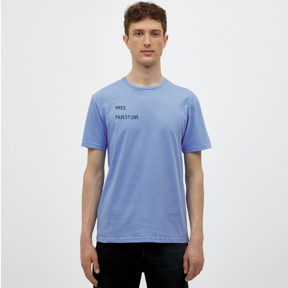 T-shirt Homme - PALESTINE - carolina blue