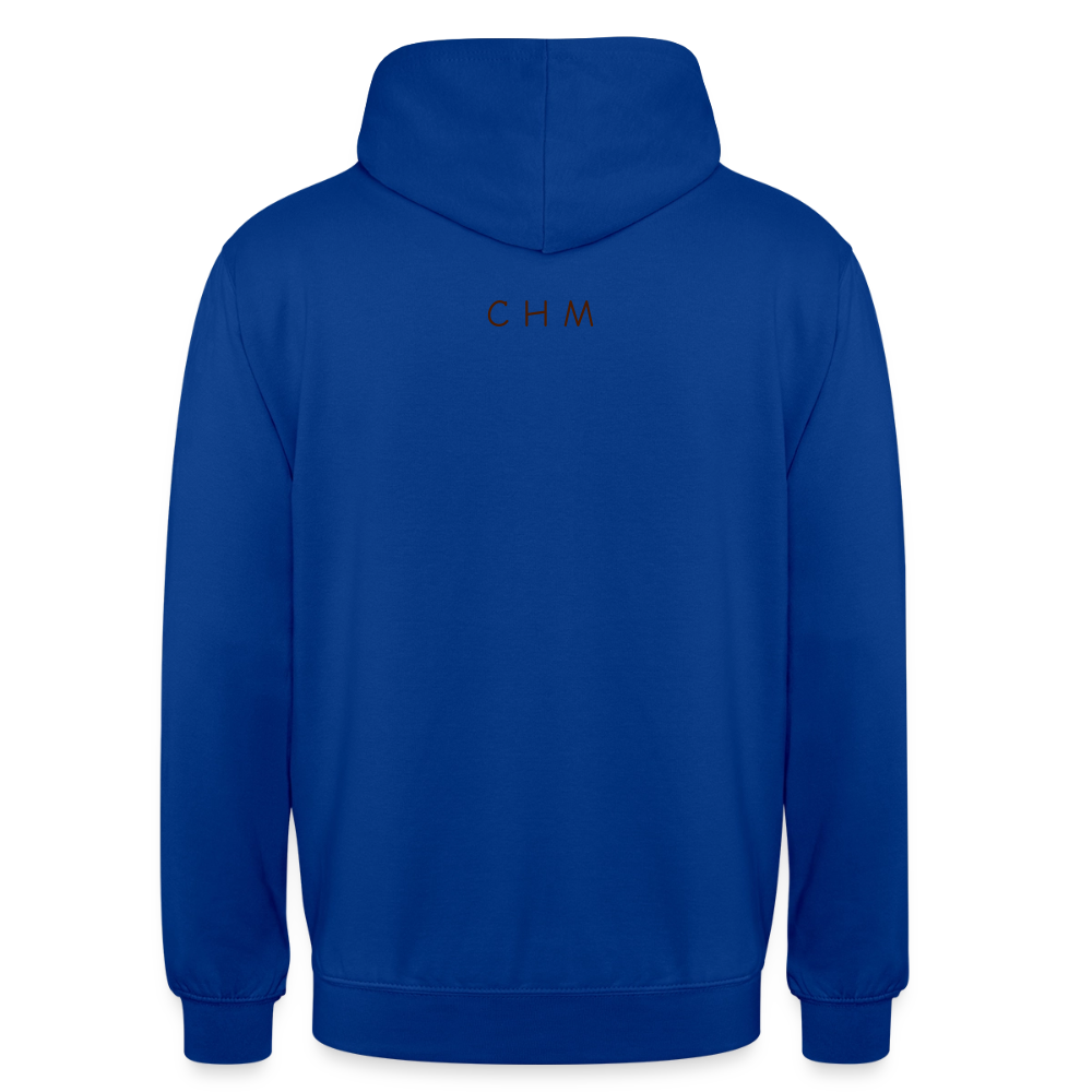 Sweat-shirt à capuche unisexe - bleu royal