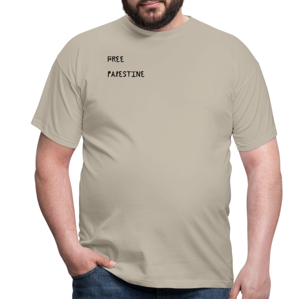 T-shirt Homme - PALESTINE - beige sable