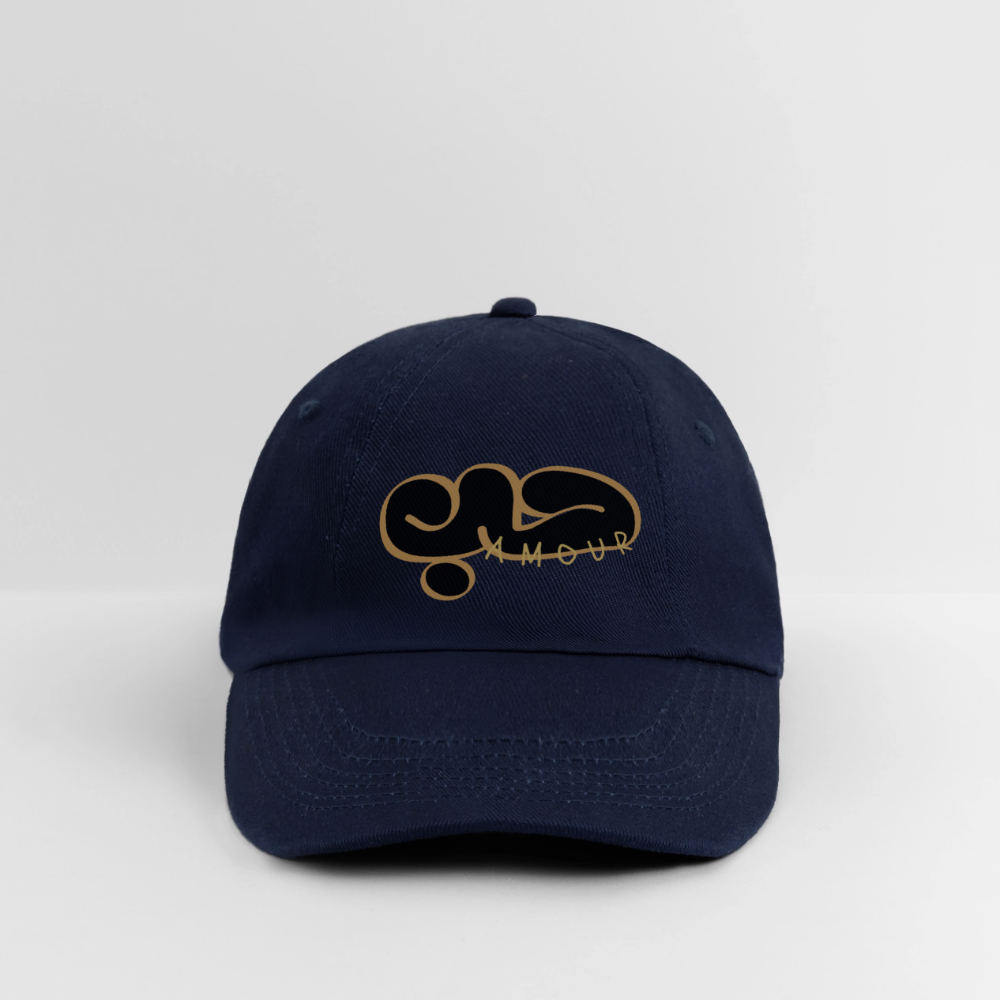 Casquette - Amour - bleu/bleu