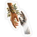 Sticker taille S (10 x 10 cm) - brillant transparent