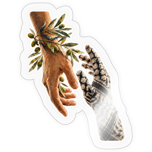Sticker taille S (10 x 10 cm) - brillant transparent