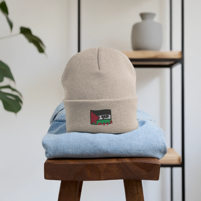 Bonnet - Amour (brodée) - beige