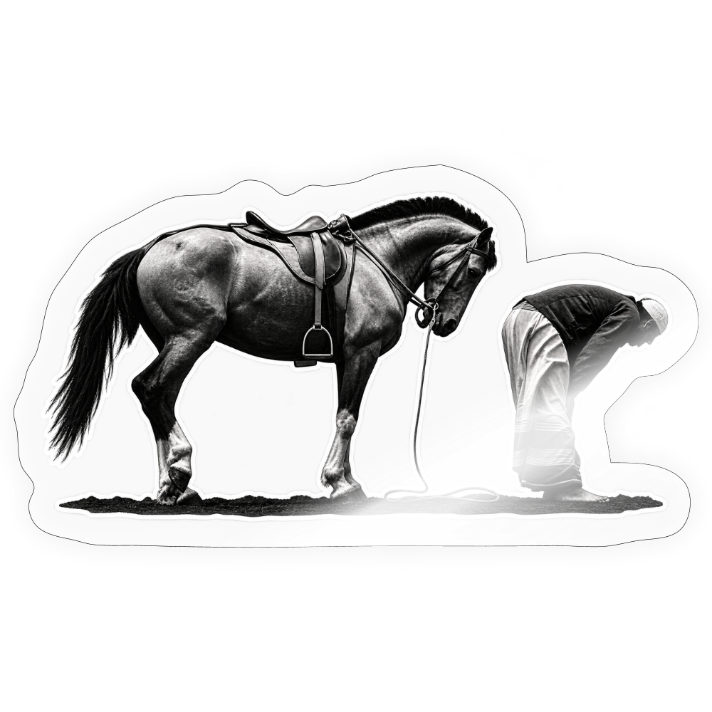 Sticker taille S (10 x 10 cm) - brillant transparent
