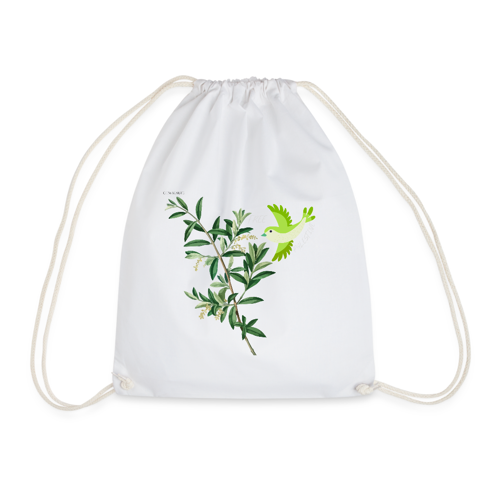 Sac de sport léger - Oiseau - blanc