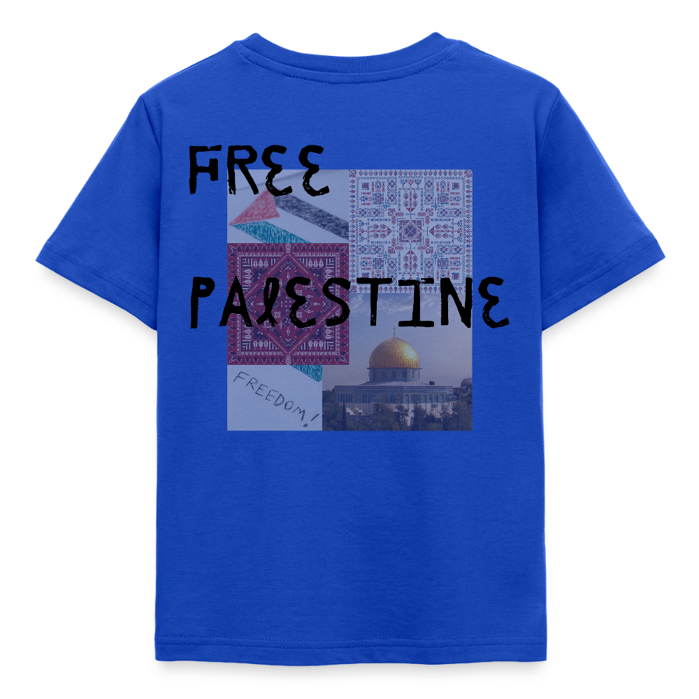 T-shirt Enfant - PALESTINE - bleu royal