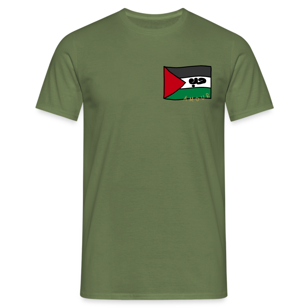 T-shirt Homme - vert militaire