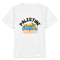 T-shirt bio Enfant - PALESTINE - blanc