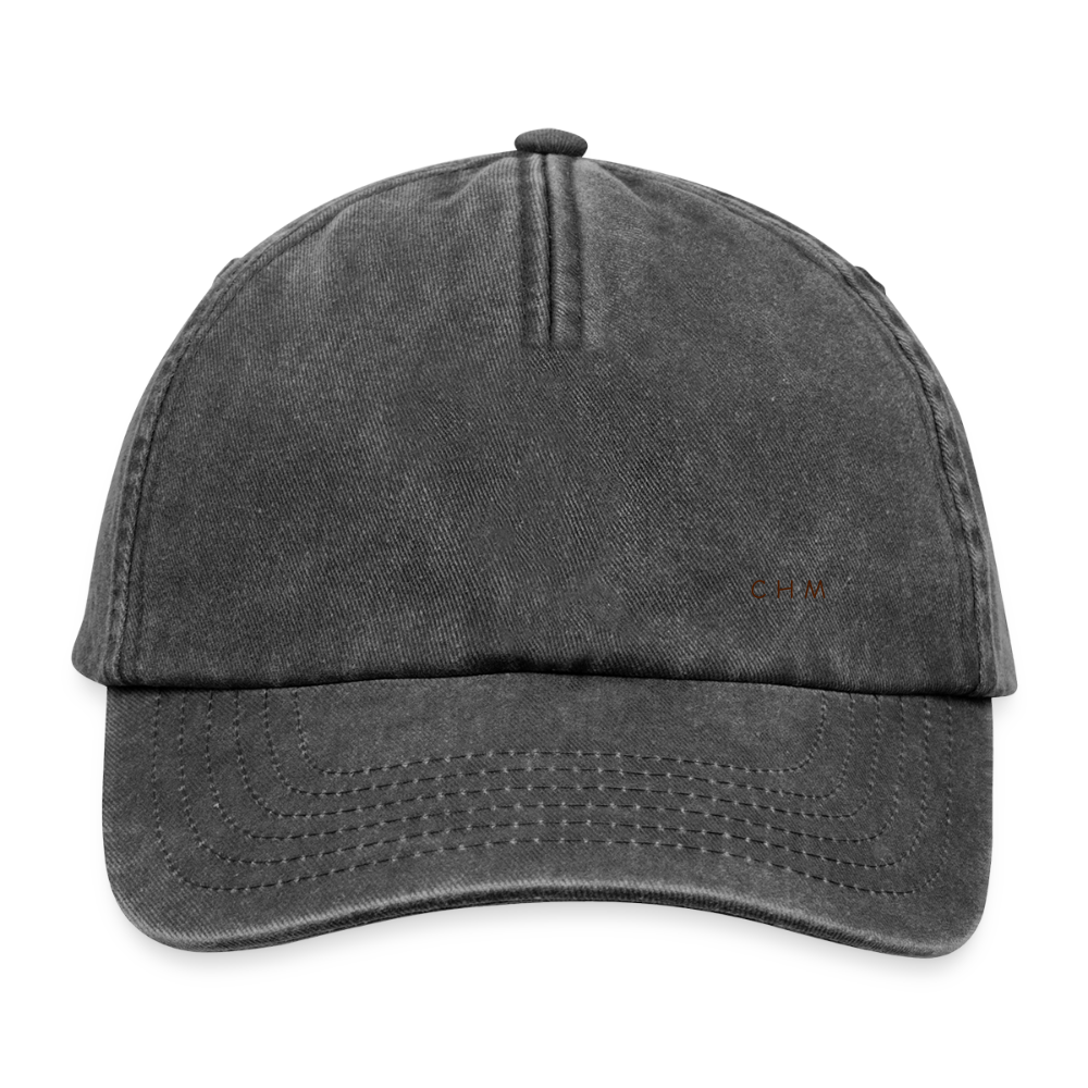 Casquette vintage décontractée - noir vintage