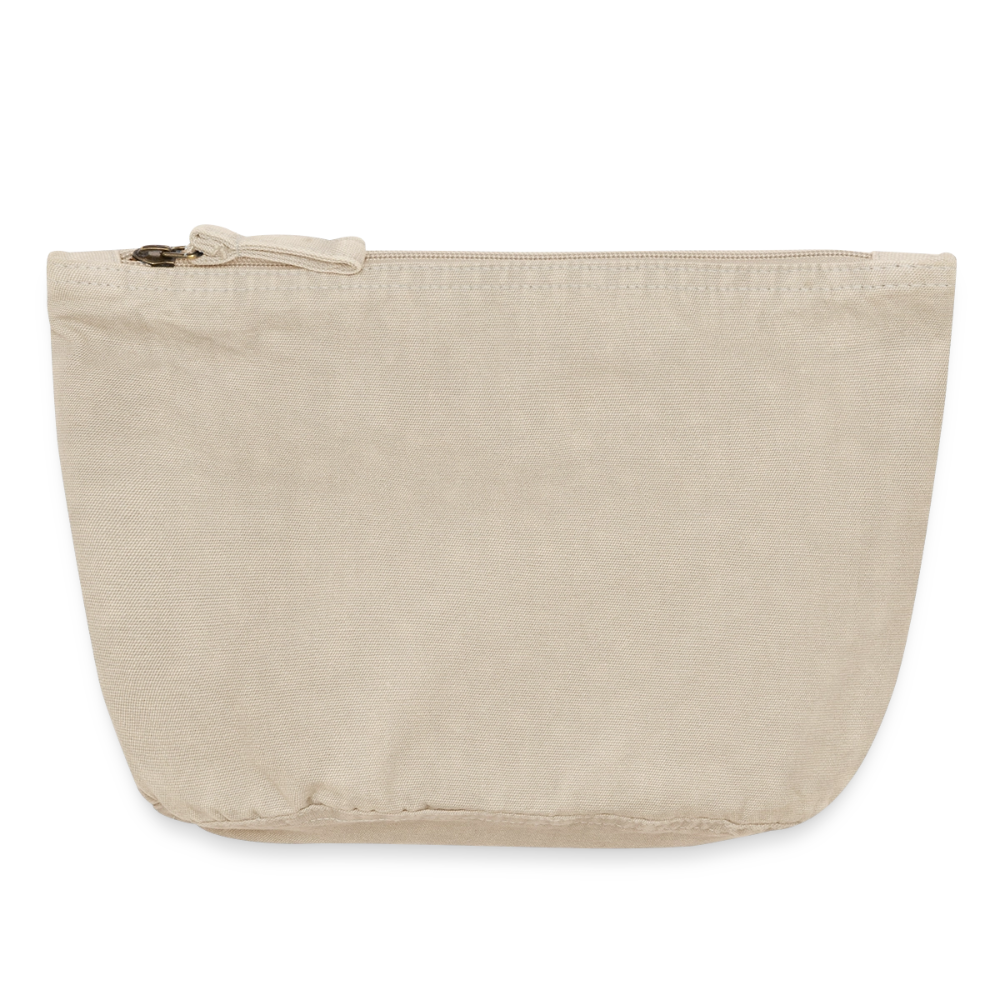 Pochette zippée vintage 18 x 21 cm - sable vintage 