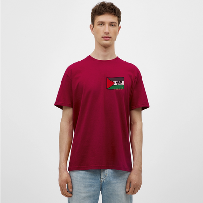 T-shirt Homme - rouge brique