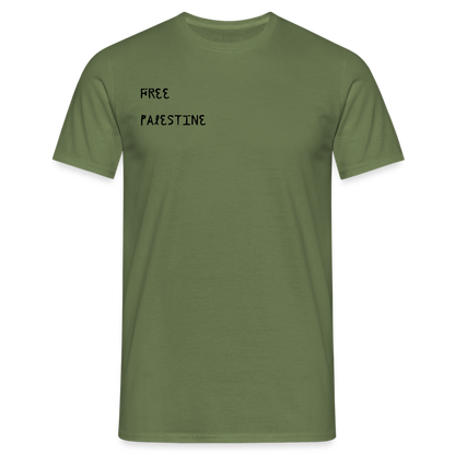T-shirt Homme - PALESTINE - vert militaire