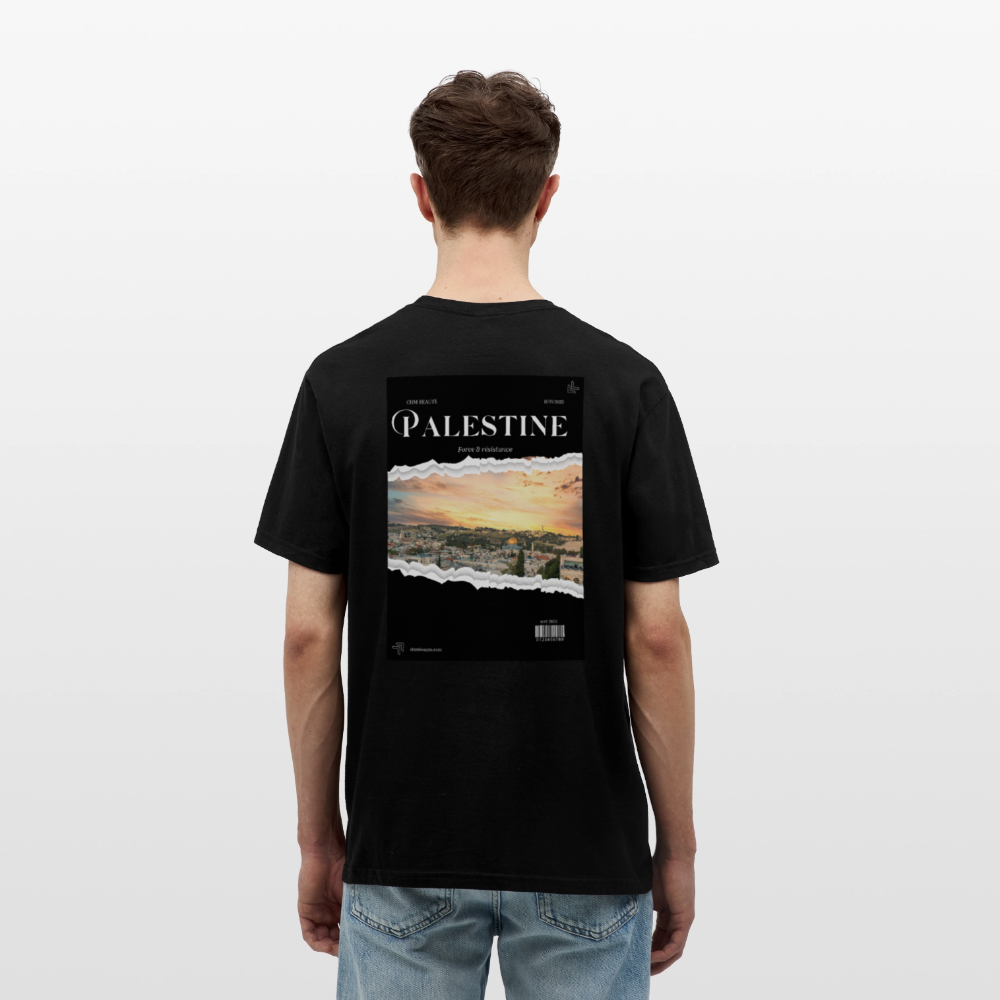 T-shirt Homme - Magazine - noir