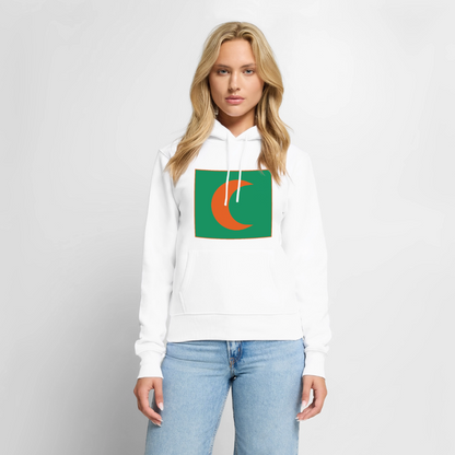 Sweat-shirt à capuche Premium - blanc