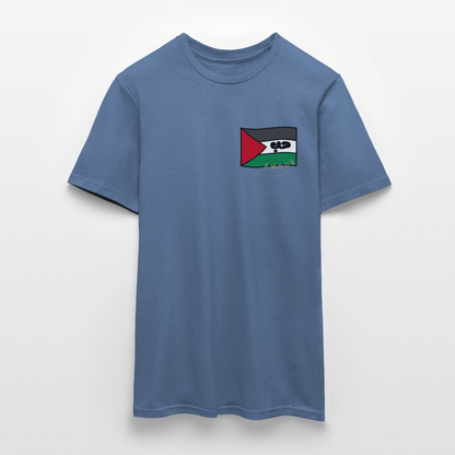 T-shirt Homme - bleu pigeon 