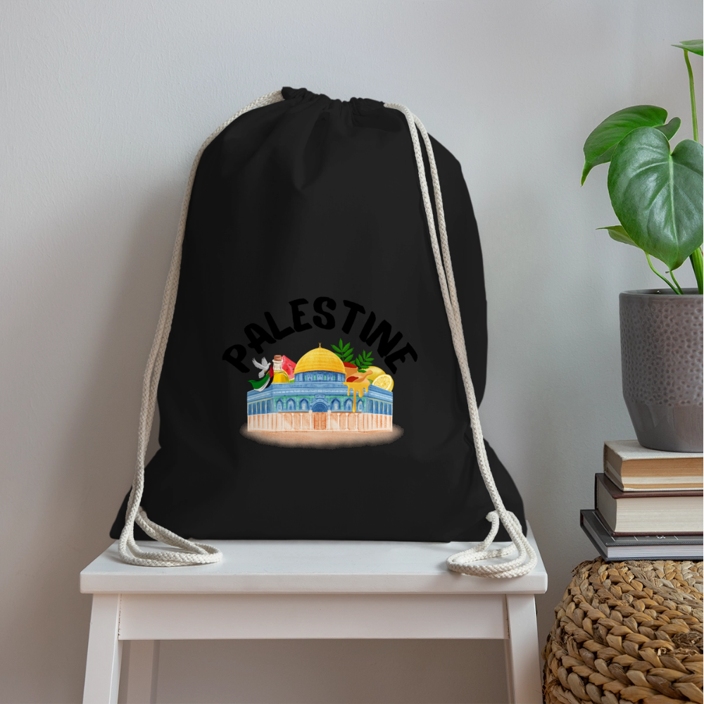 Sac de sport léger - PAESTINE - noir