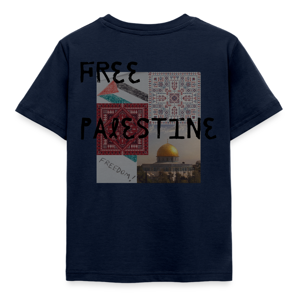 T-shirt Enfant - PALESTINE - marine