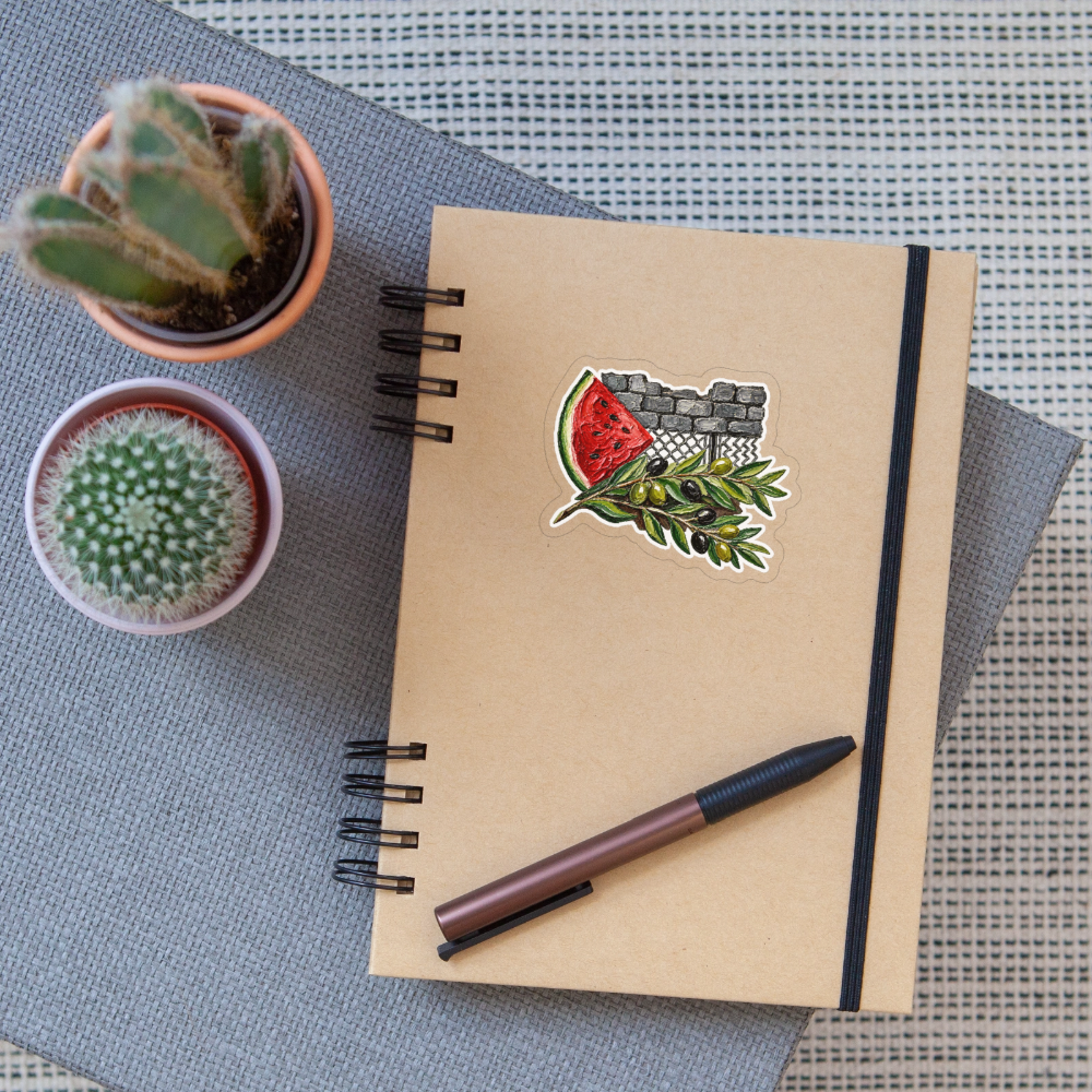 Sticker taille S (10 x 10 cm) - brillant transparent