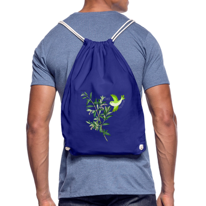 Sac de sport léger - Oiseau - bleu roi