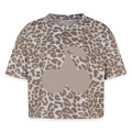 T-shirt boxy - Leopard print