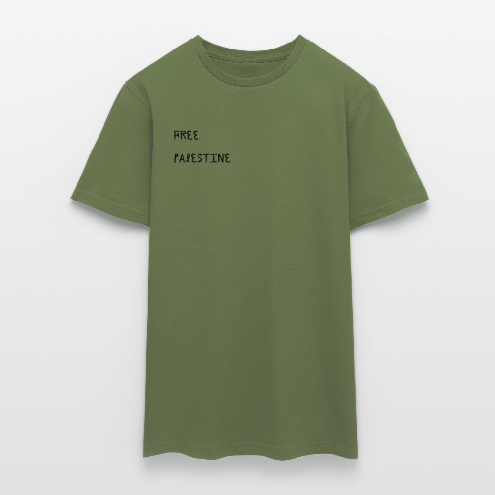 T-shirt Homme - PALESTINE - vert militaire