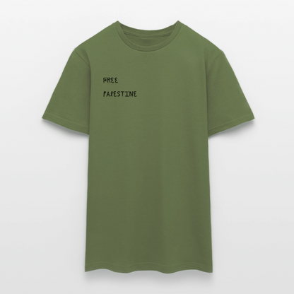 T-shirt Homme - PALESTINE - vert militaire