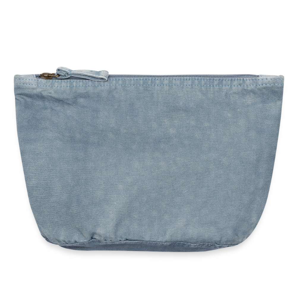 Pochette zippée vintage 18 x 21 cm - vintage light blue