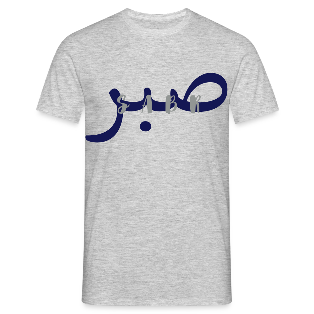 T-shirt Homme - SABR (VELOUR) - gris chiné