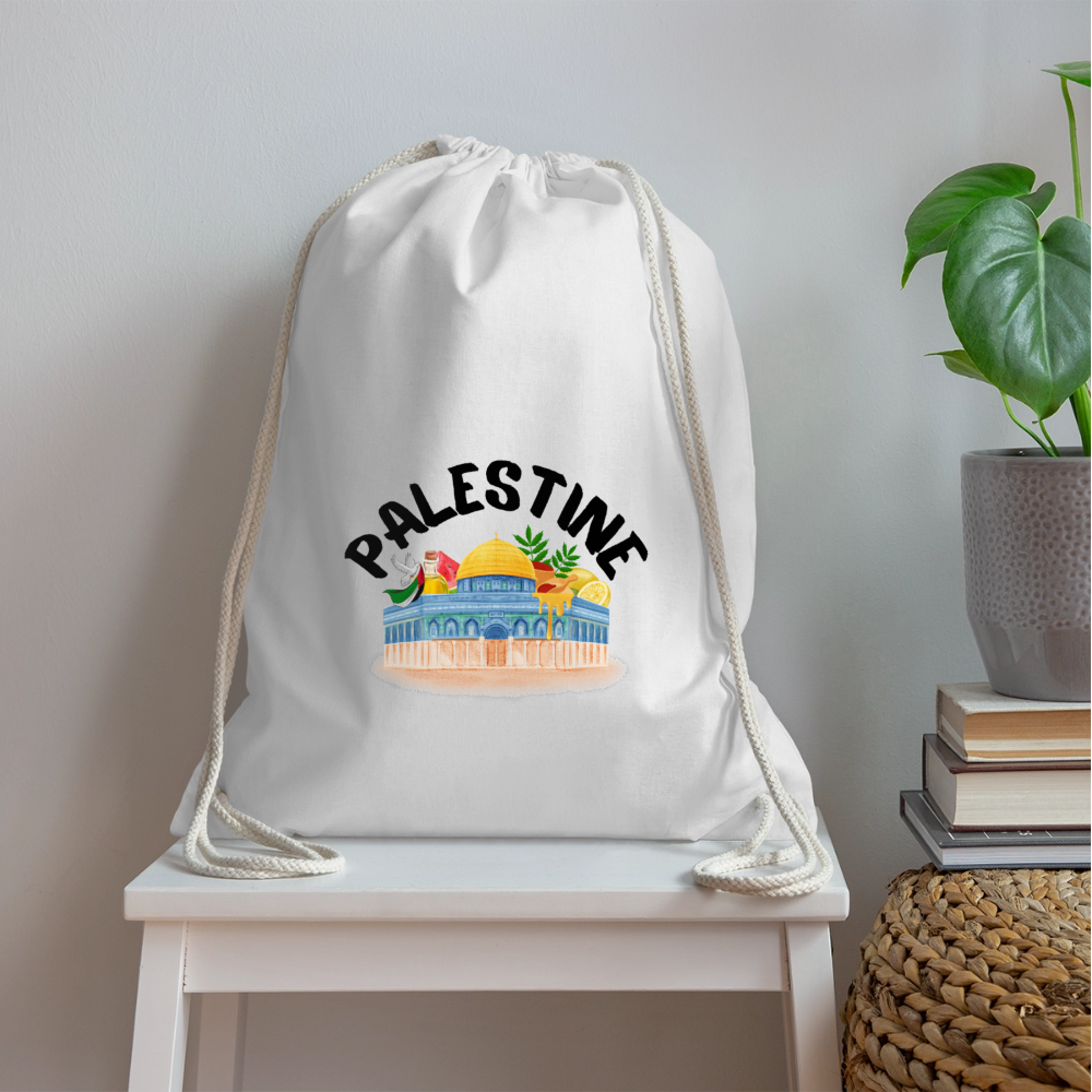 Sac de sport léger - PAESTINE - blanc