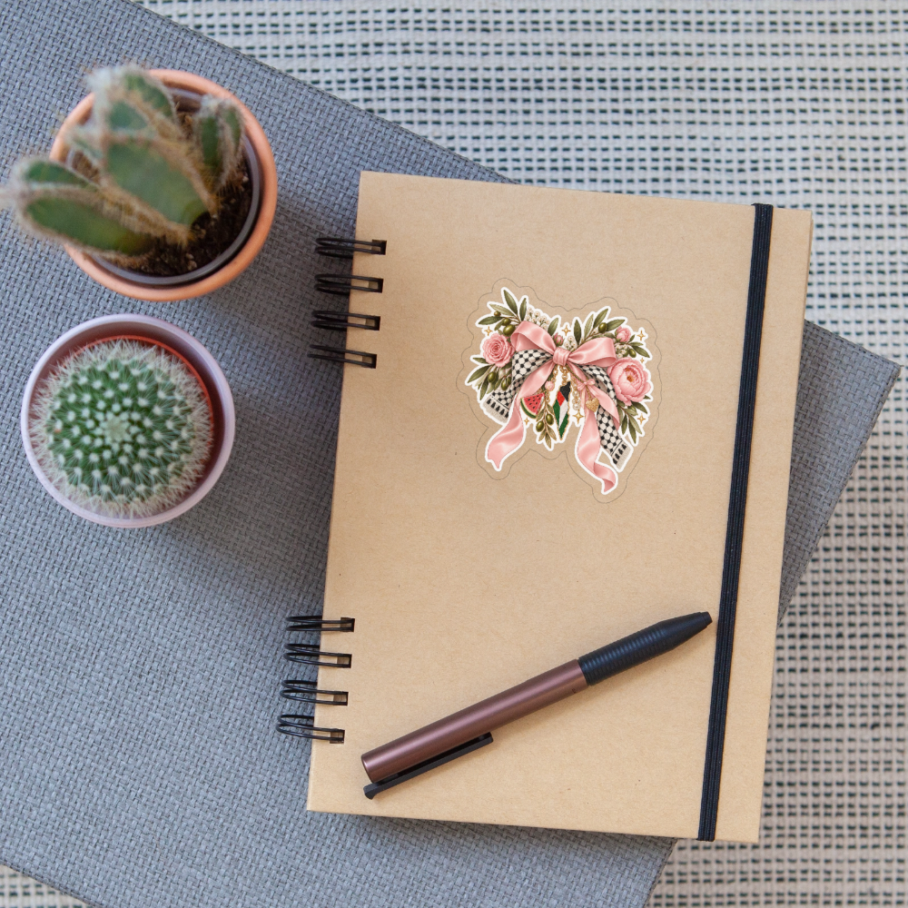 Sticker taille S (10 x 10 cm) - brillant transparent